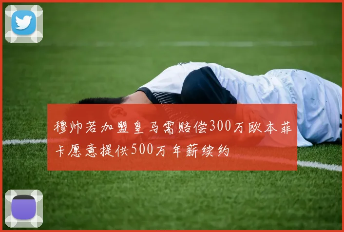 穆帅若加盟皇马需赔偿300万欧本菲卡愿意提供500万年薪续约